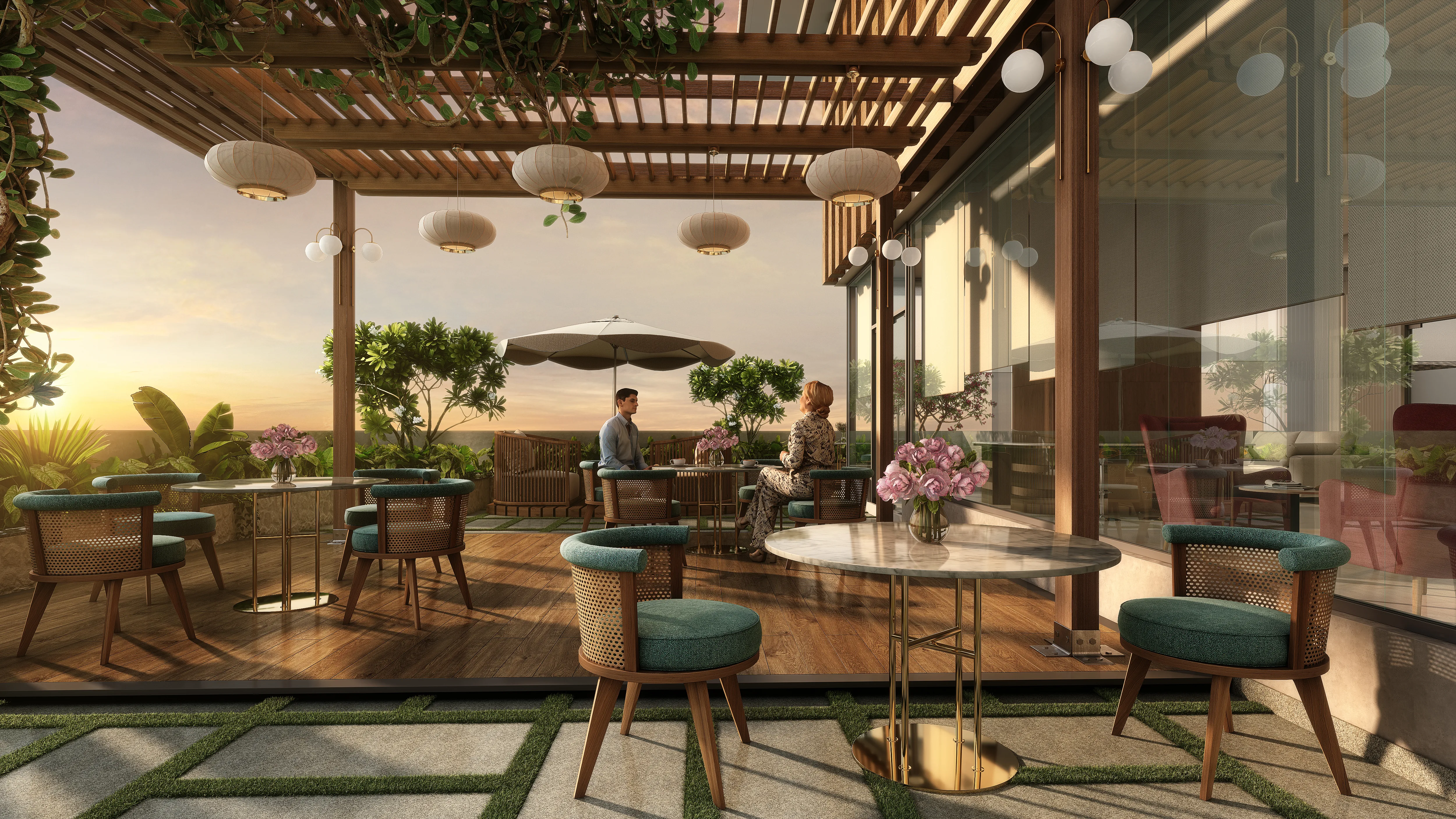 Stalwart Atmosphere — Terrace Party Area