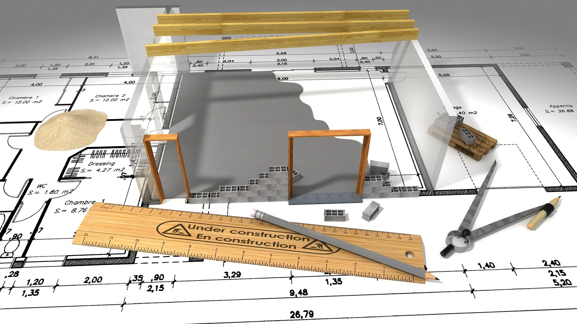 Modern Architecture 3D Visualization